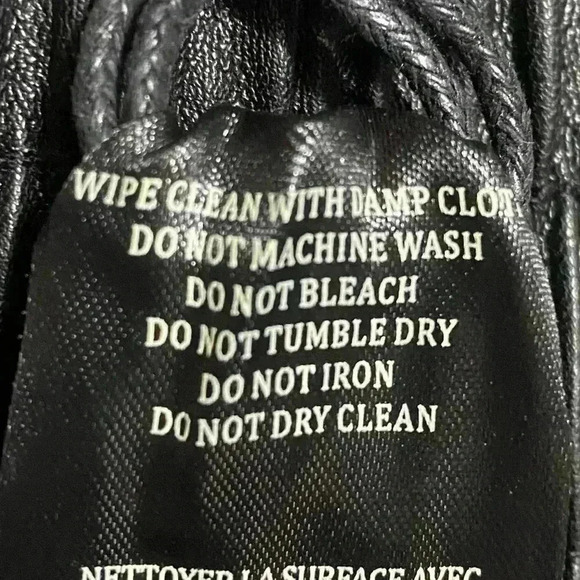 BLANKNYC Night Crawling Jogger XL Black Chic Edgy Vegan Leather Minimalist NWT - Picture 14 of 14